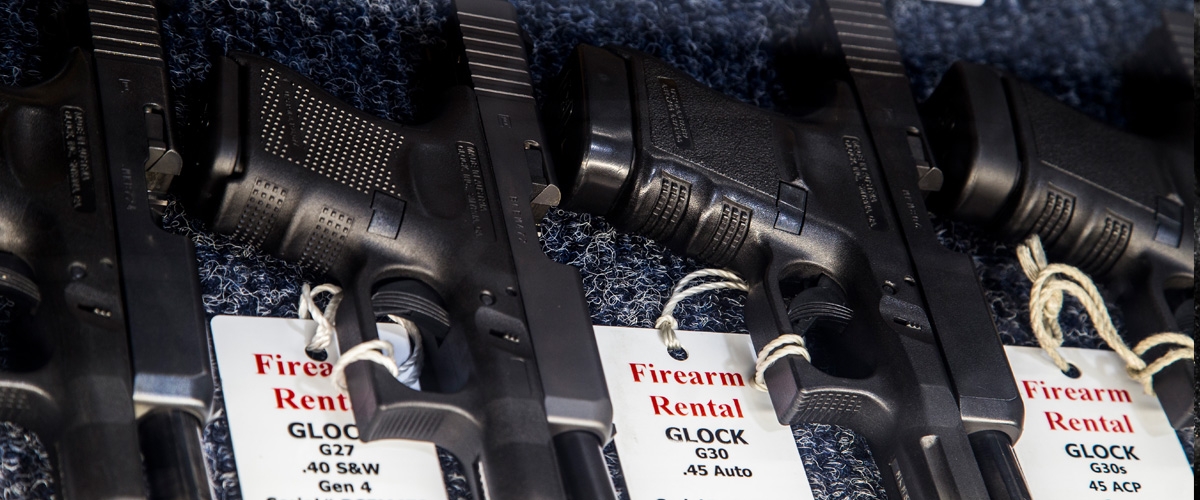 MA Pistol Rental Glock Firearm at American Firearms School