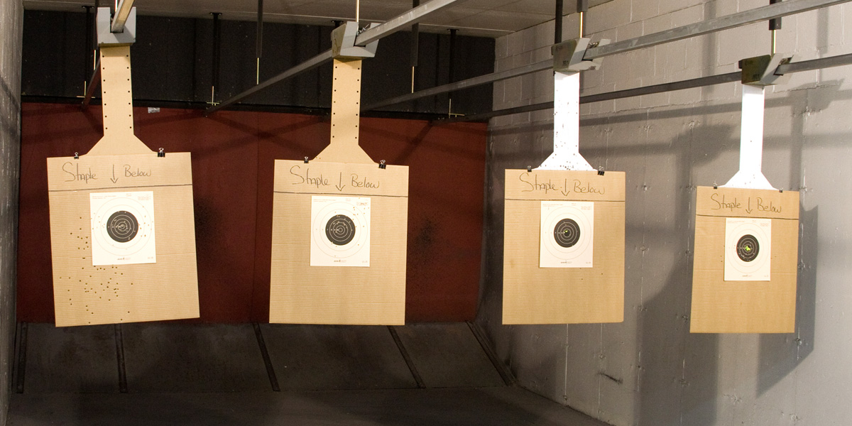 20 indoor firing lanes in Southeastern, MA